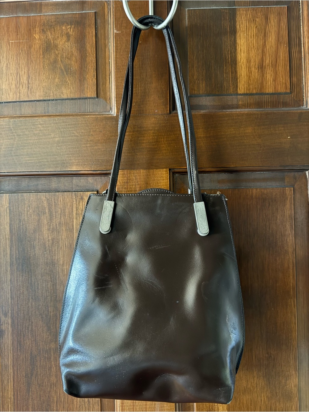FredericT Leather Shoulder Handbag
Backpack, Dark Brown